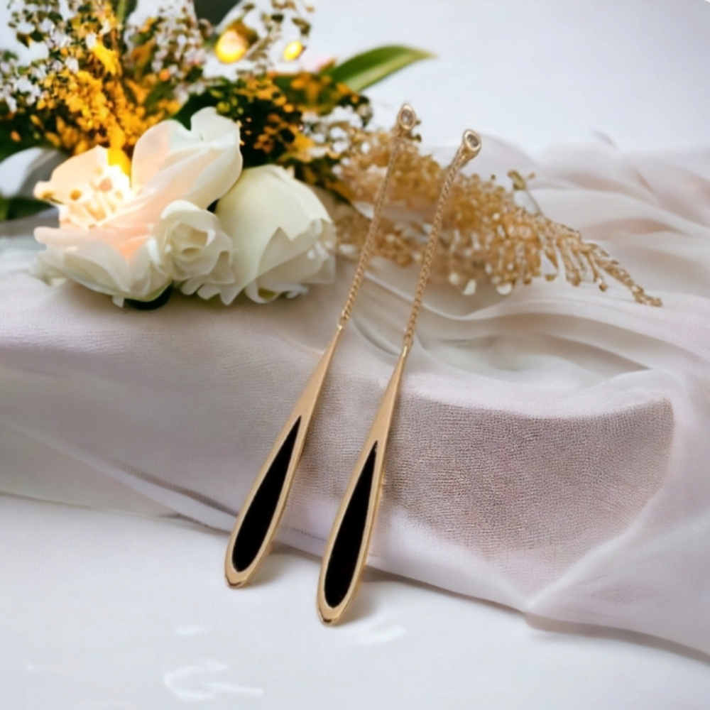 Raindrop Earrings - Picture 3 of 15